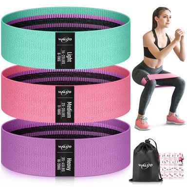 WALITO Fabric Booty Bands (Set of 3)