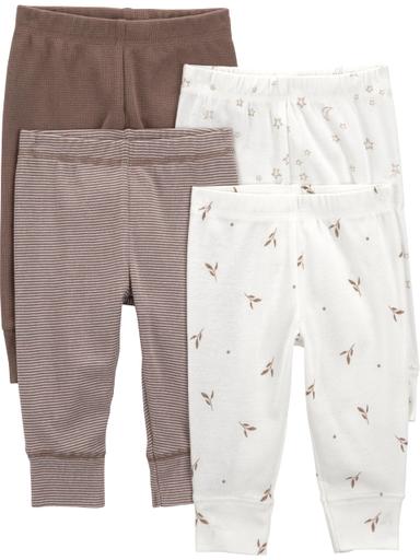 Simple Joys by Carter's Neutral 4-Pack Pant | Mubboo