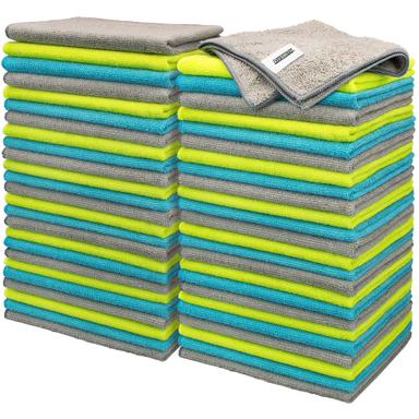 Fixsmith Microfiber Cleaning Cloth, 50 Pack