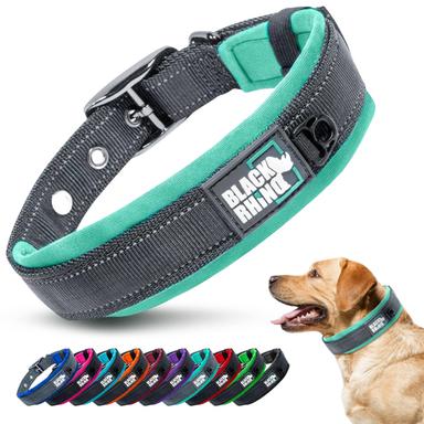 Black Rhino Heavy Duty Dog Collar