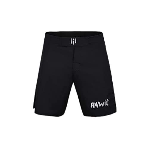 Hawk Sports Athletic No Gi MMA Shorts in black | Mubboo