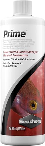 Seachem Prime 500 mL water conditioner bottle