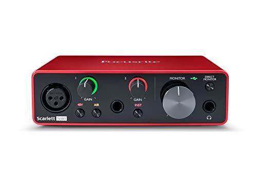 Focusrite Scarlett Solo audio interface product photo