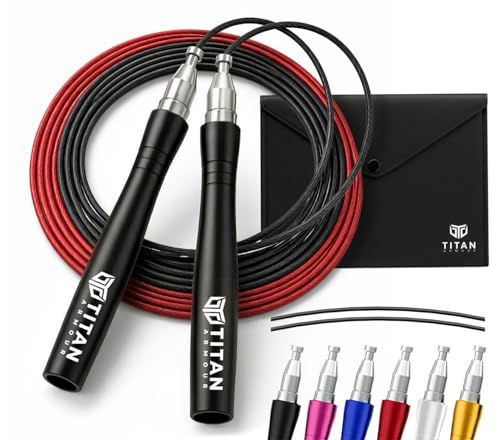 Titan Armour adult speed jump rope from the compared US listing