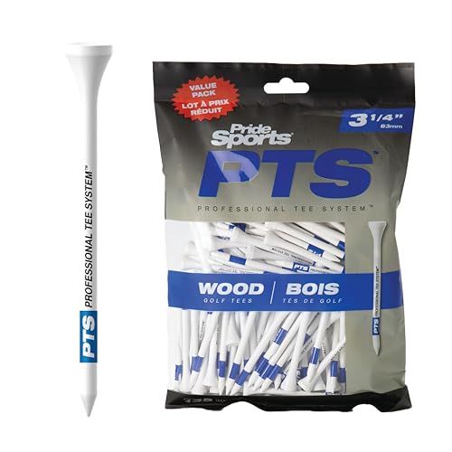 PrideSports wooden golf tees product photo