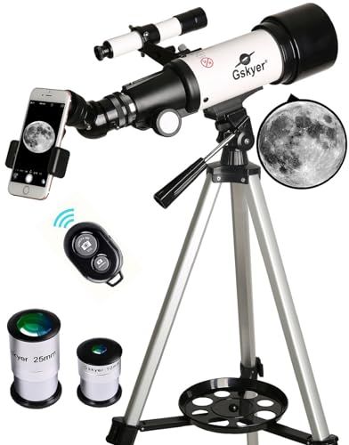 Gskyer 70mm AZ refracting telescope from the compared US listing