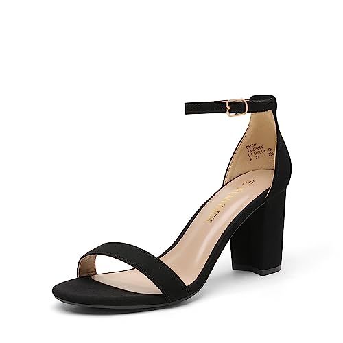 DREAM PAIRS women's low-heel pump sandal product photo