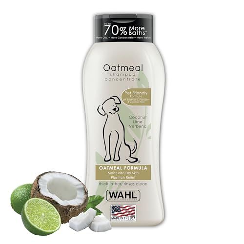 Wahl oatmeal dog shampoo product photo