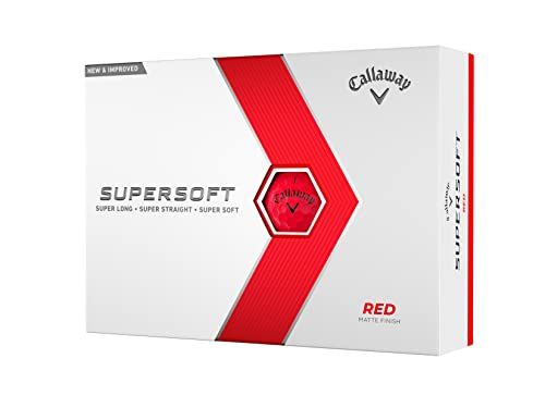 Callaway Supersoft red golf balls product photo