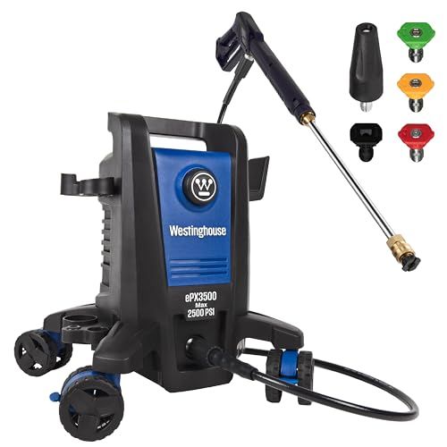 Westinghouse ePX3500 electric pressure washer from the compared listing