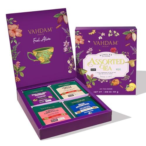 VAHDAM assorted tea Advent Calendar from the compared US listing