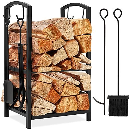 Best Choice Products firewood rack set product photo