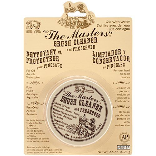 General Pencil Masters Brush Cleaner & Preserver on a table