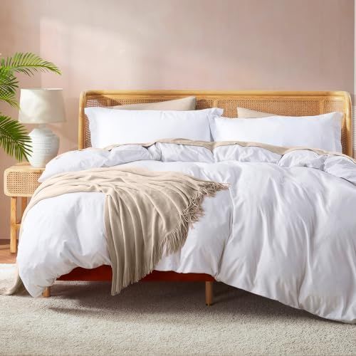 Nestl White Duvet Cover King Size product photo