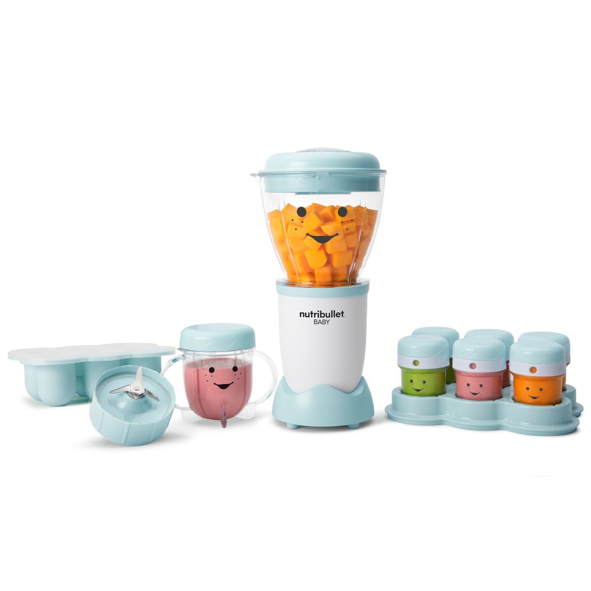 NutriBullet Baby Complete Food-Making System on a kitchen counter | Mubboo