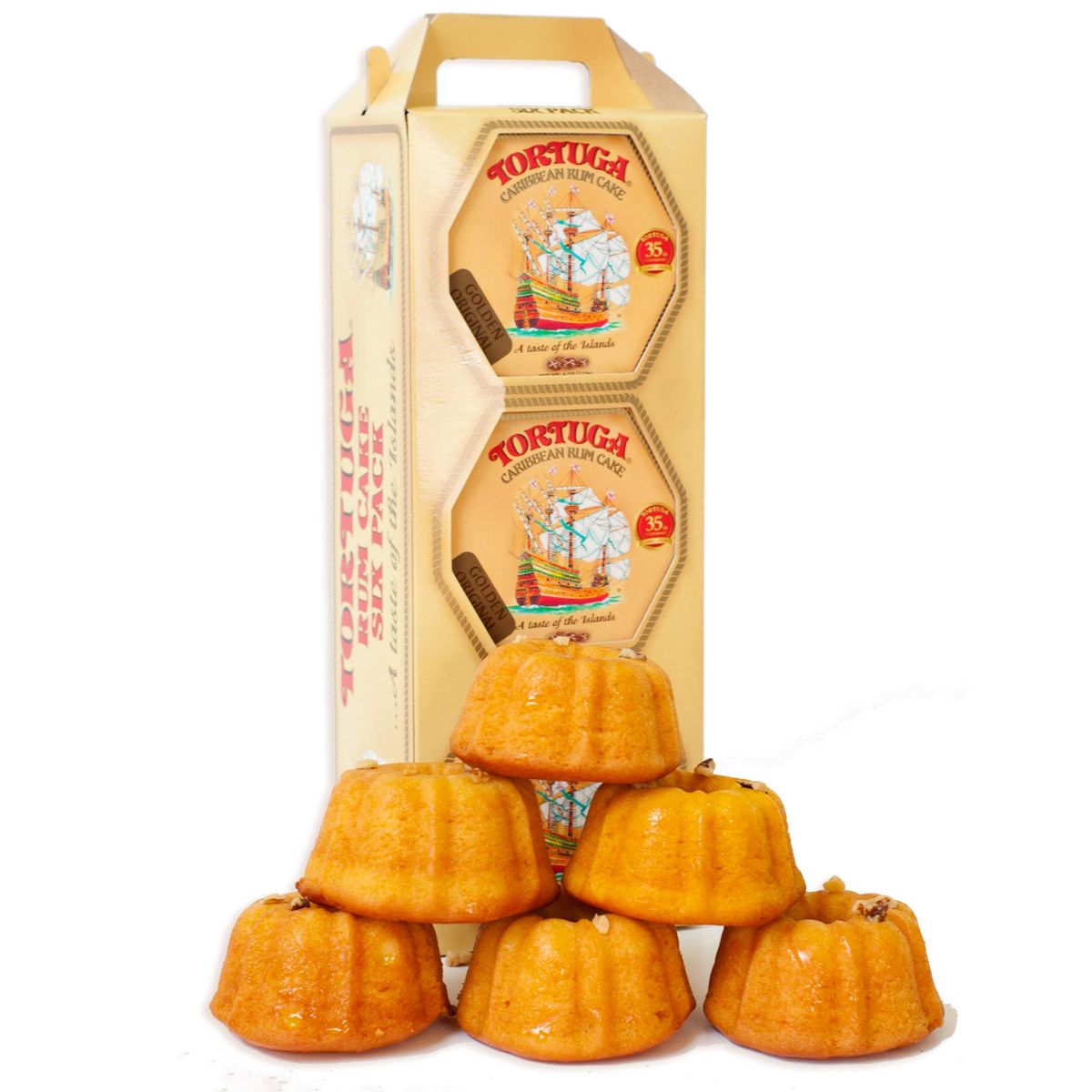 Tortuga rum cakes gift box