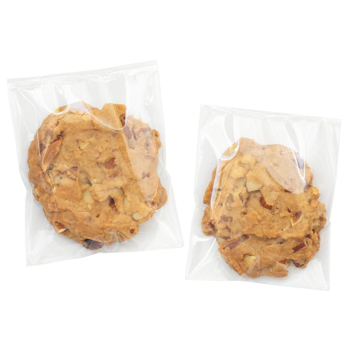 Morepack clear self-sealing bags from the compared US listing