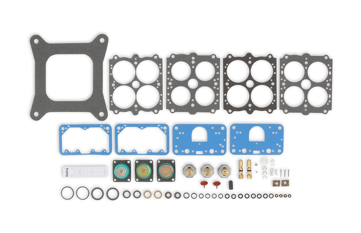 Holley carburetor rebuild kit from the compared US listing