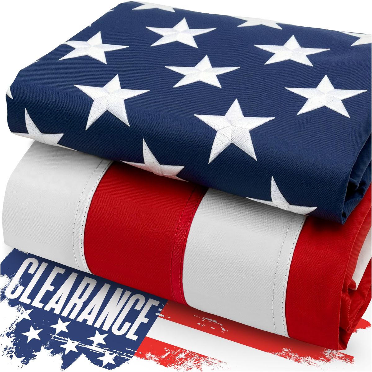 NatFlag Heavy Duty 3x5 American flag from the compared US listing