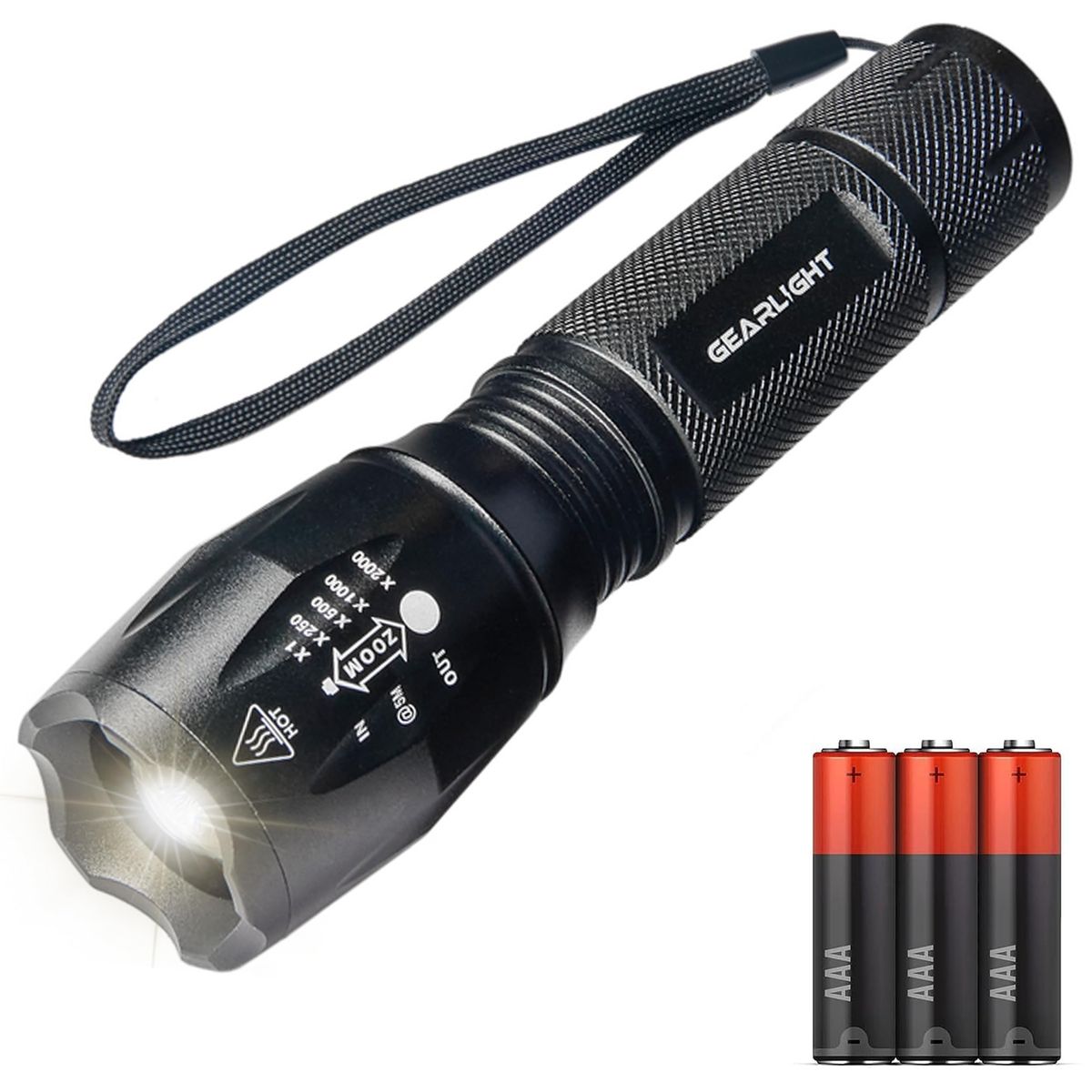 GearLight S1000 flashlight product photo