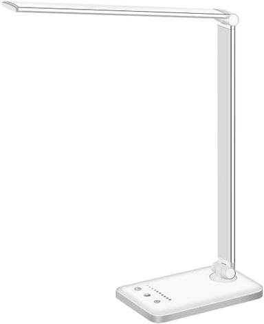 White crown Dimmable LED Desk Lamp | Mubboo