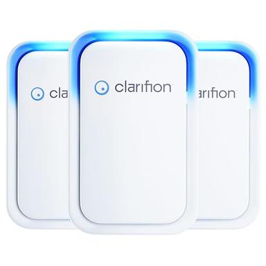 Clarifion Air Ionizers for Home (3 Pack)