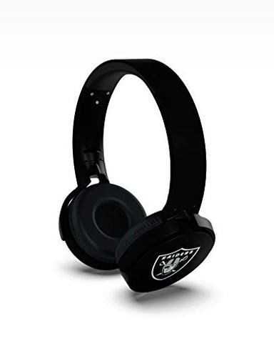 NFL Oakland Raiders Wireless Bluetooth Headphones (Team Color)