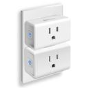 Kasa Smart Plug Ultra Mini 15A, Smart Home Wi-Fi Outlet Works with Alexa, Google Home, No Hub Required, UL Certified, 2.4G WiFi Only, 2 Count (Pack of 1)(EP10P2) , White | Mubboo