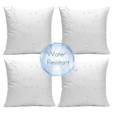 Ashler Outdoor Waterproof Pillow Inserts (4-Pack) | Mubboo