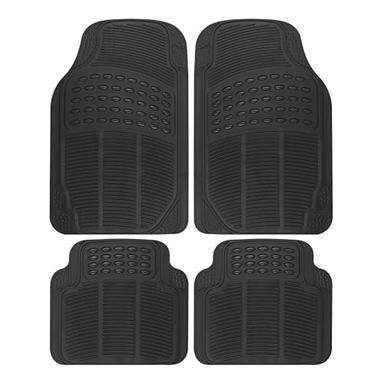 BDK Floor Mats, 4-Piece All-Weather Universal Fit | Mubboo