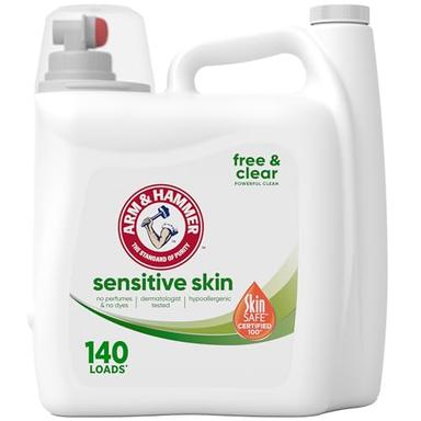 Arm & Hammer Sensitive Skin Free & Clear, 140 Loads | Mubboo