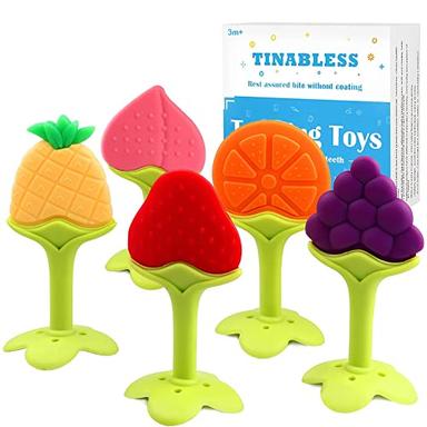 Tinabless Infant Teething Keys Set, 5 Pack | Mubboo