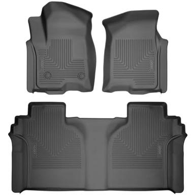 Husky Liners Weatherbeater Floor Mats for Select Ford F-150 Applications | Mubboo
