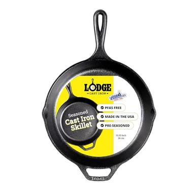 Lodge Seasoned Cast Iron Skillet 10.25 Inches | Mubboo