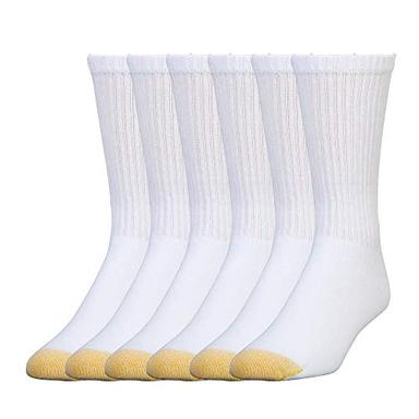 GOLDTOE Men's 656s Cotton Crew Athletic Socks | Mubboo