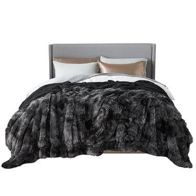 Bedsure GentleSoft Fluffy Tie Dye Queen Blanket | Mubboo