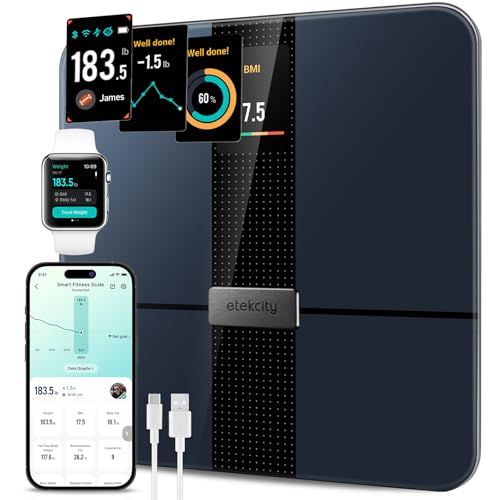 Etekcity smart body fat scale product photo
