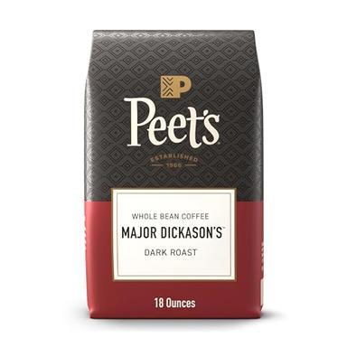 Peet's Major Dickason's Blend Dark Roast Whole Bean Coffee, 18 oz | Mubboo