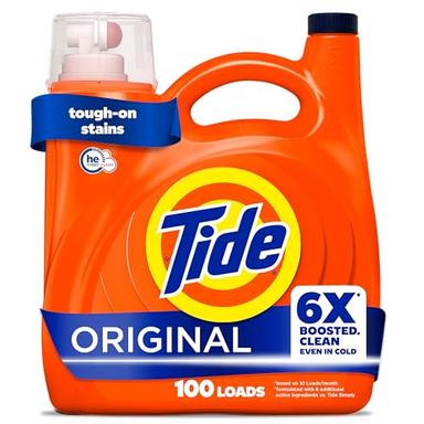 Tide Original Liquid Detergent, 125 fl oz | Mubboo