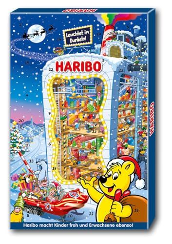 Haribo Advent Calendar box with gummi candies | Mubboo