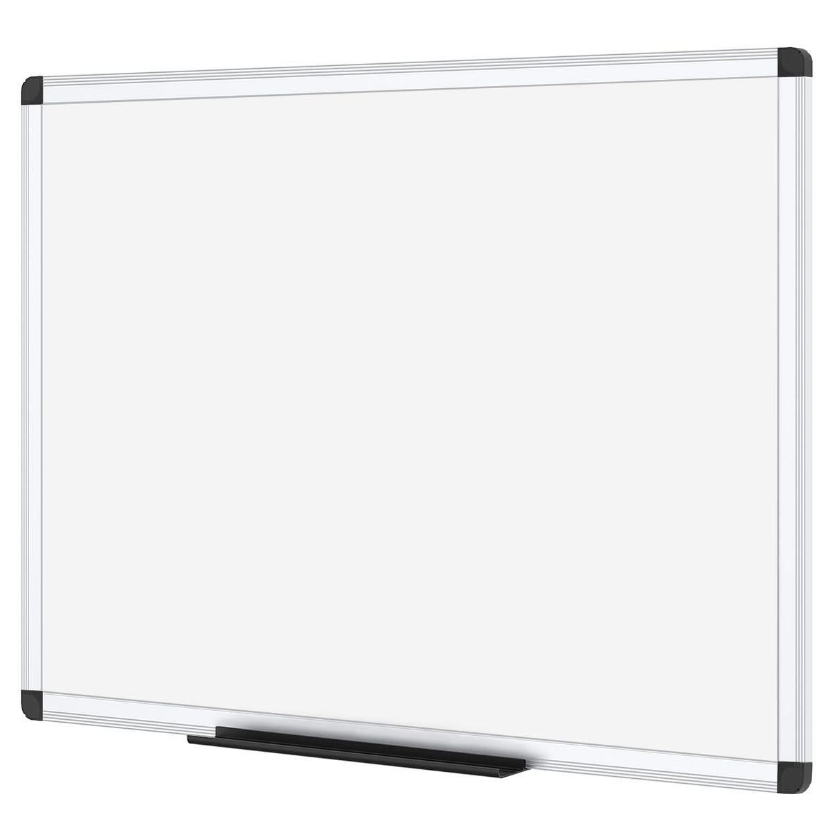 VIZ-PRO Magnetic Dry Erase Board 36x24 inches Silver Aluminum Frame