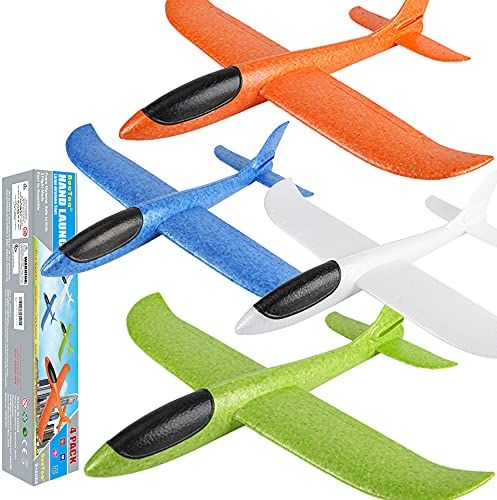 BooTaa 4 Pack Foam Airplane Gliders | Mubboo