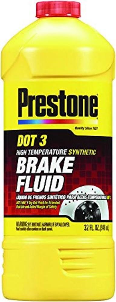 Prestone AS401 DOT 3 Synthetic Brake Fluid 32 oz | Mubboo