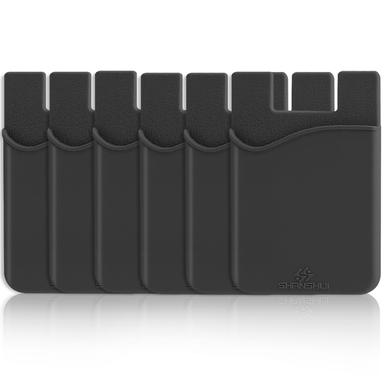 SHANSHUI 6-Pack Adhesive Card Holder