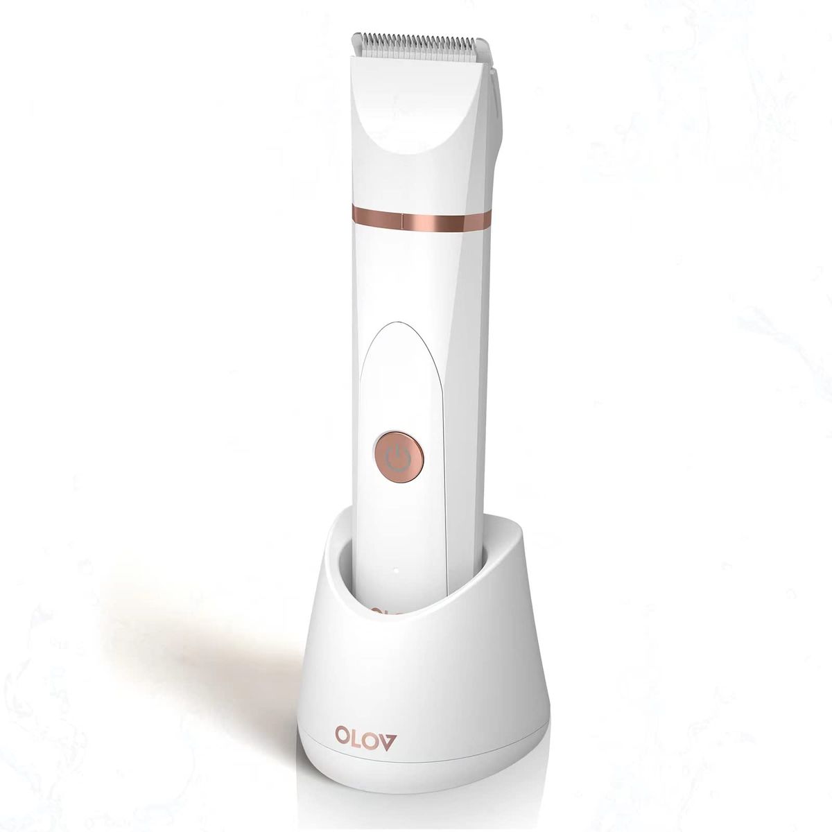 OLOV Electric Body Hair Trimmer for women with ceramic blades, waterproof, USB rechargeable