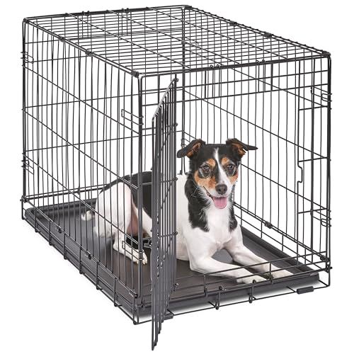 MidWest iCrate 30-inch folding wire dog crate product photo