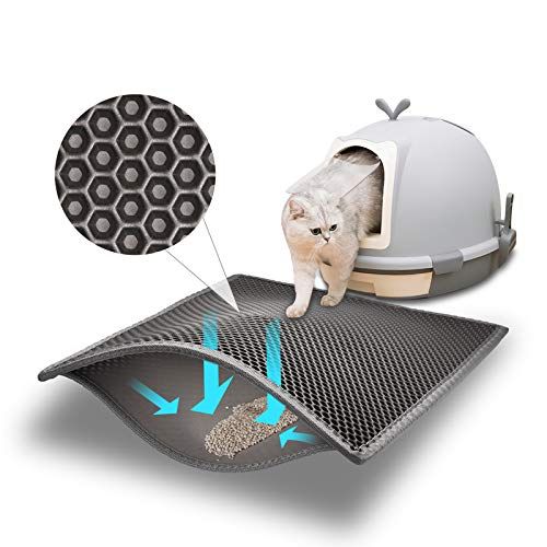 Pieviev double-layer cat litter mat product photo