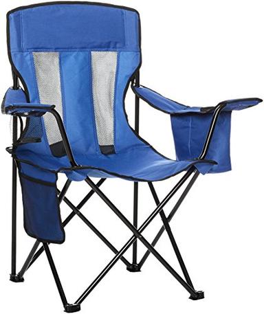 Amazon Basics Portable Folding Camping Chair with Cooler | Mubboo