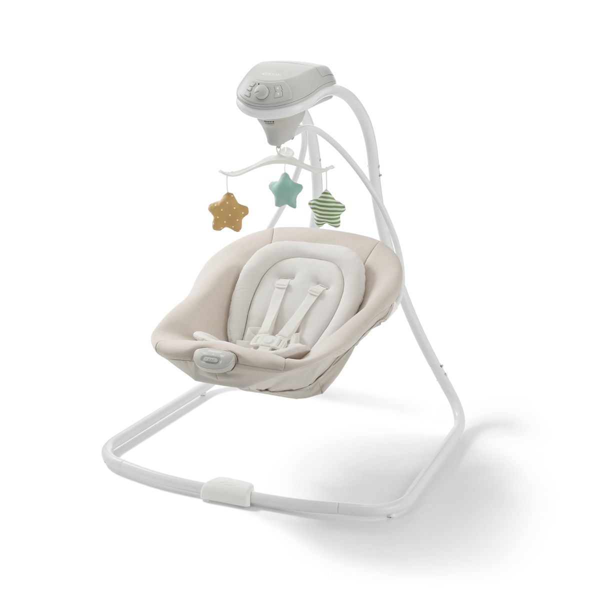 Graco Simple Sway Portable Baby Swing in Blythe pattern