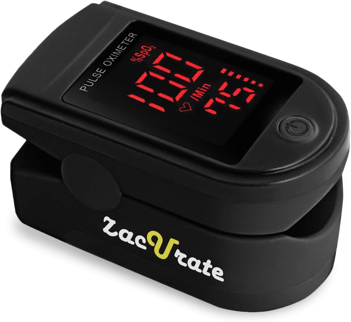 Zacurate Pro Series 500DL Fingertip Pulse Oximeter in Royal Black